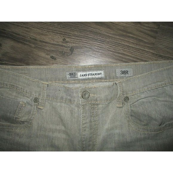 BKE Jake Straight Gray Jeans 38R Stretch - Picture 4 of 4
